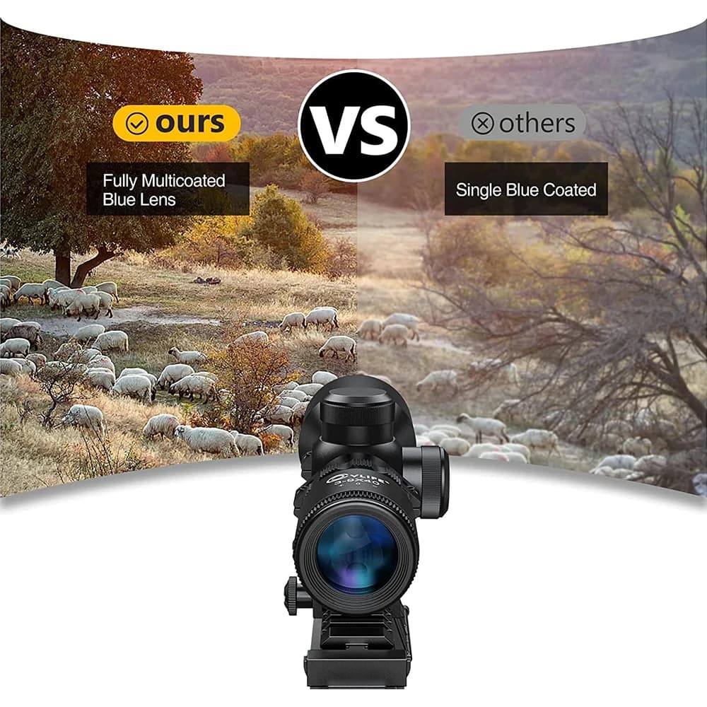 3-9X40 Hunting Deer Air Scope Wire Rangefinder Reticle Crossbow Mil Dot Reticle Scopes Optical Sights - Image 2