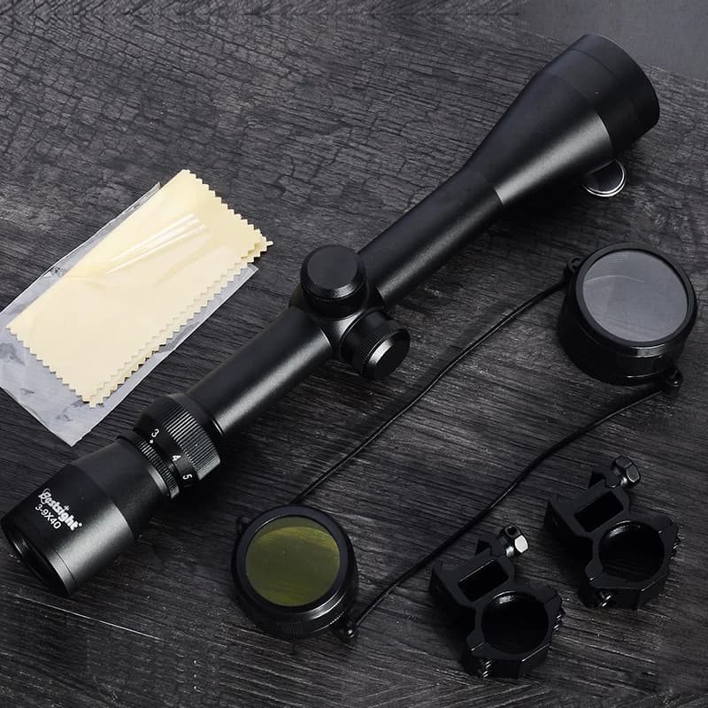 3-9X40 Hunting Deer Air Scope Wire Rangefinder Reticle Crossbow Mil Dot Reticle Scopes Optical Sights - Image 6