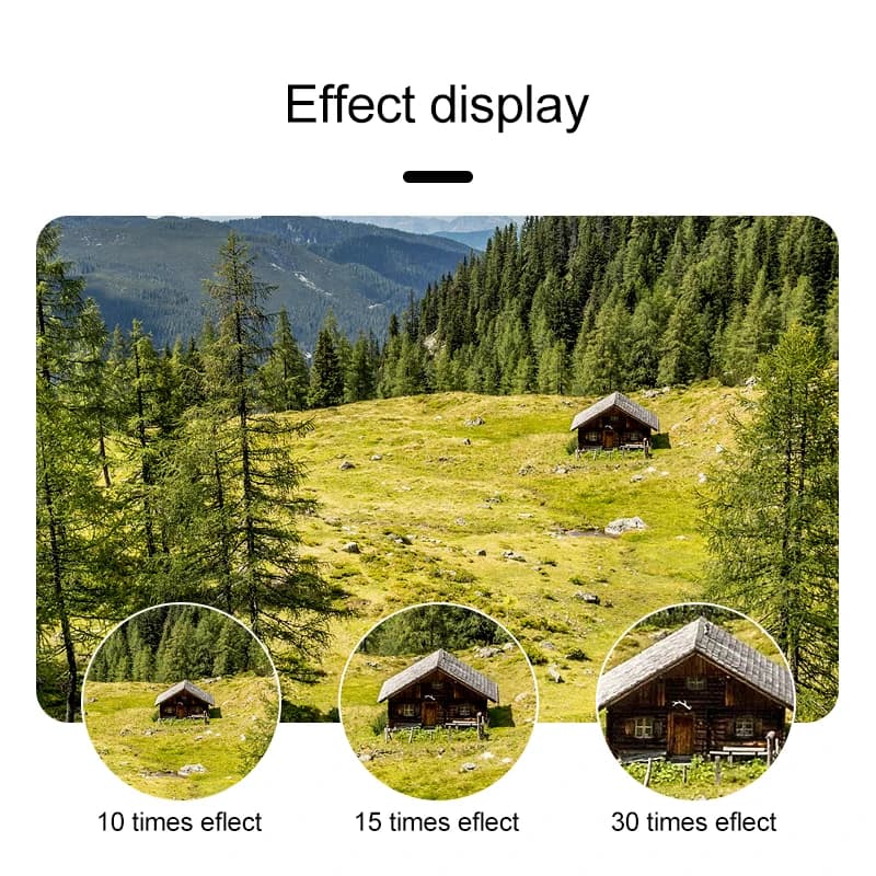 10-30x50 Zoom HD Telescope Monocular Camping Powerful Largo Alcance With Tripod Phone Clip For Watching Bird Hunting Binoculars - Image 4