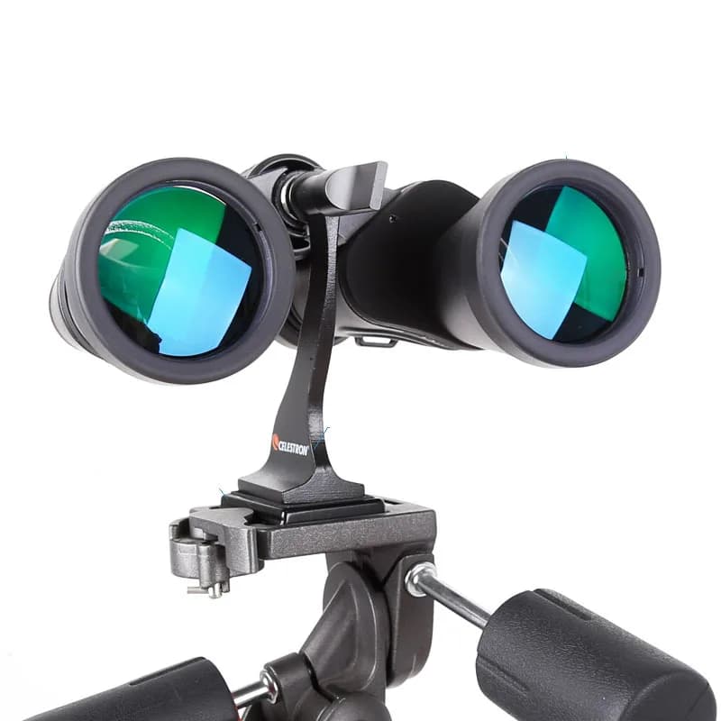 Universal Celestron Binocular Tripod Adapter Converter Mount Bracket Portable Fully Metal for Roof and Porro Binoculars - Image 2