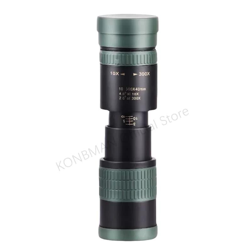 10-300X Zoom High Definition Powerful Binocular Telescope Remote Portable High Quality Professional Hunting Monocular Telescope - Image 2