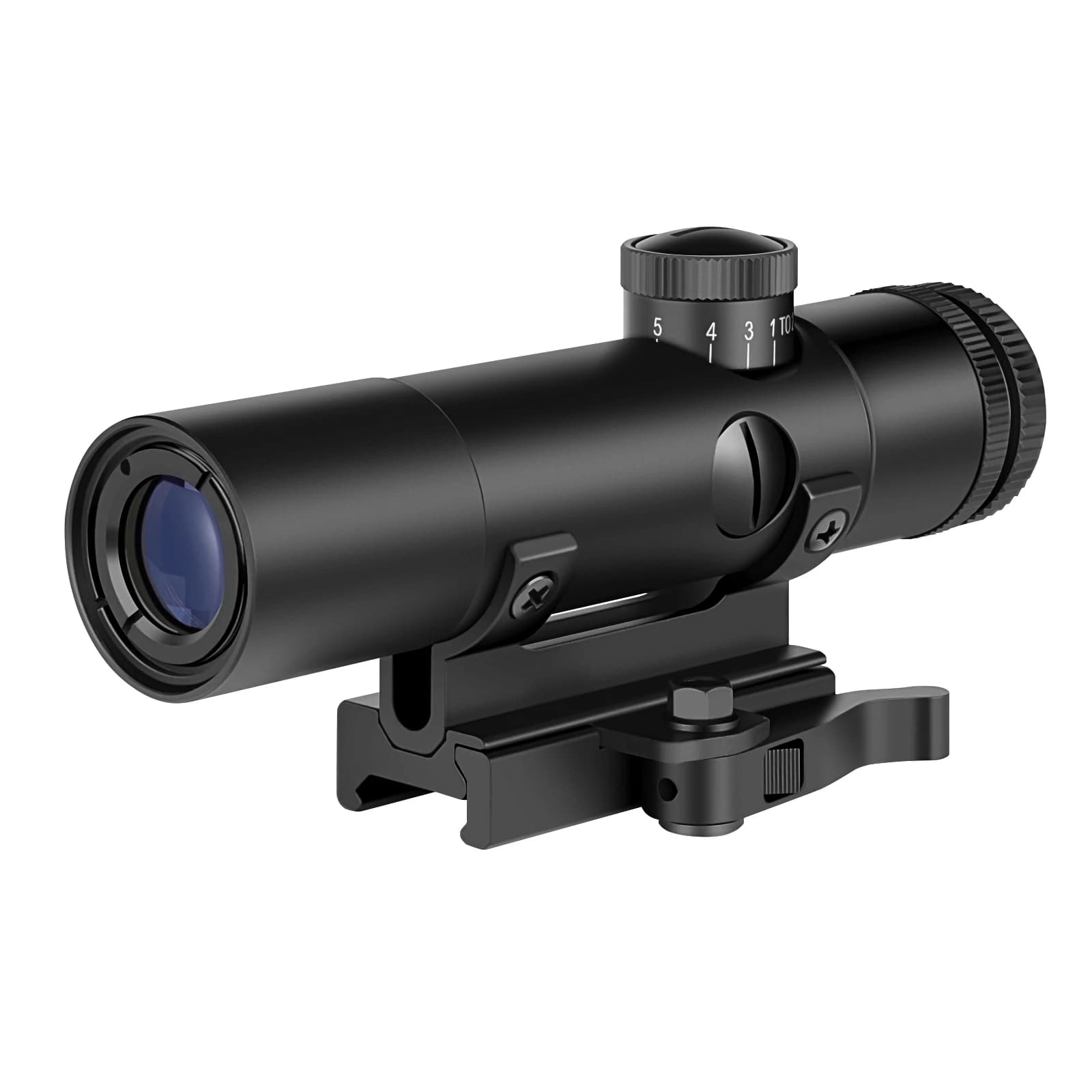 Tactical Hunting HD 4X20 Rifle Scope Sight With BDC Turret Mil-Dot Reticle Classic Retro Style - Image 5
