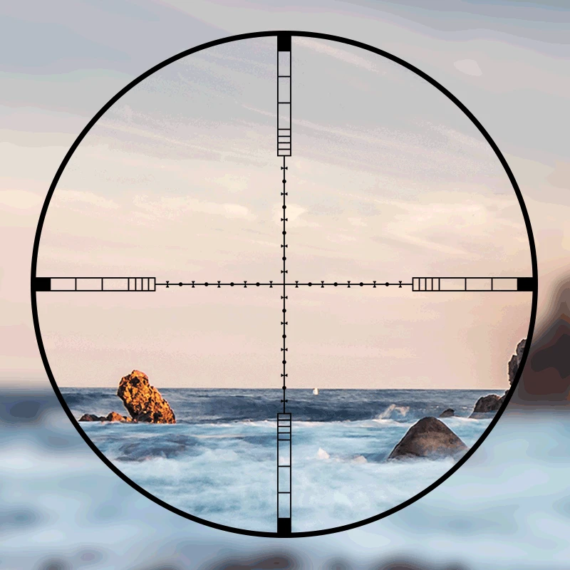 DIANA 4-16x44 Tactical Riflescope Optic Sight Green Red Illuminated Hunting Scopes Rifle Scope Sniper Airsoft Scope Sight - Image 3