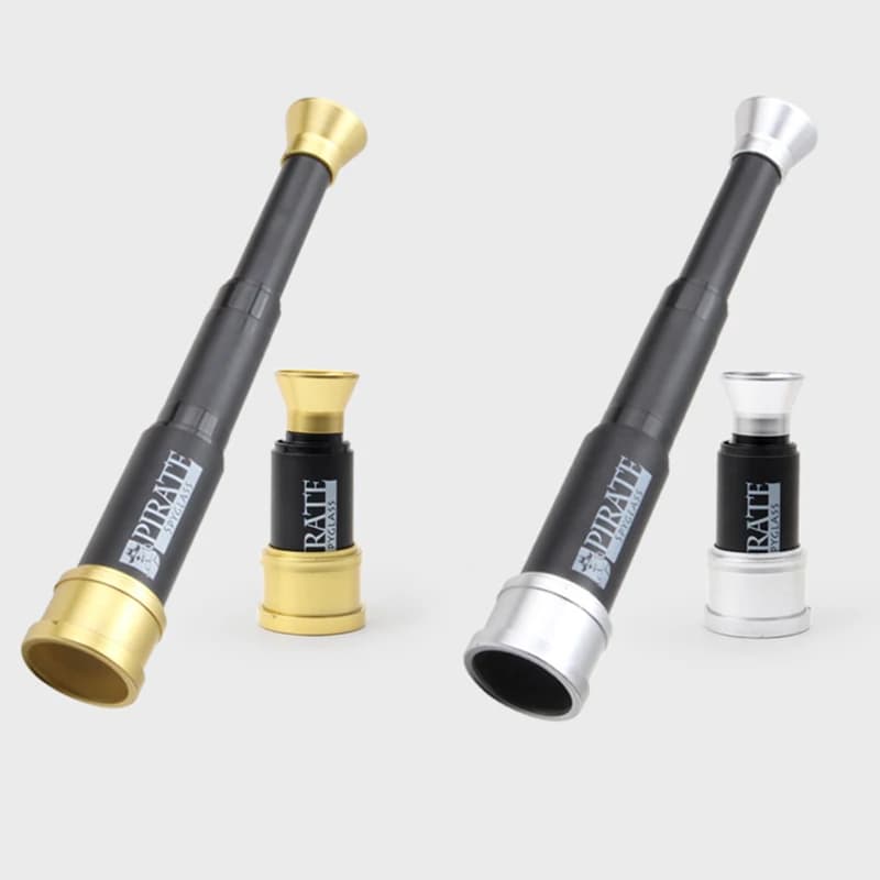 Plastic Pirate Retro Pirate Pocket Monocular Zoomable Portable Captain Toys Monocular Telescope Handheld Telescope Pirate Toy - Image 1
