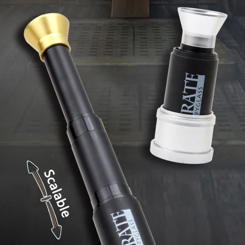 Plastic Pirate Retro Pirate Pocket Monocular Zoomable Portable Captain Toys Monocular Telescope Handheld Telescope Pirate Toy - Image 6