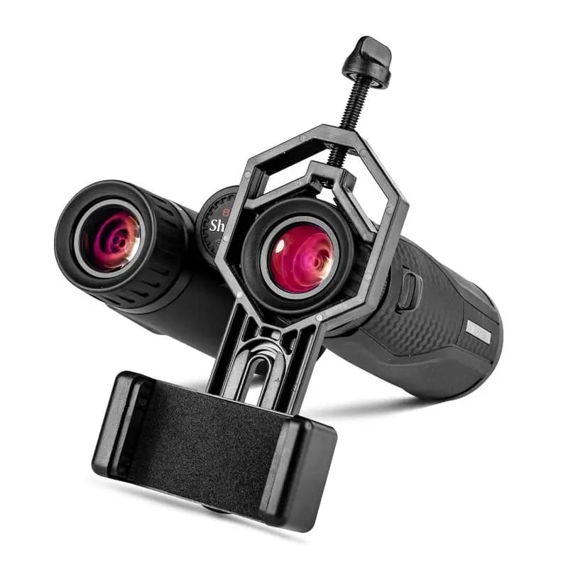 Telescope Phone Adapter Universal Cellphone Bracket Mount for Monocular Binoculars Spotting Scope - Image 4
