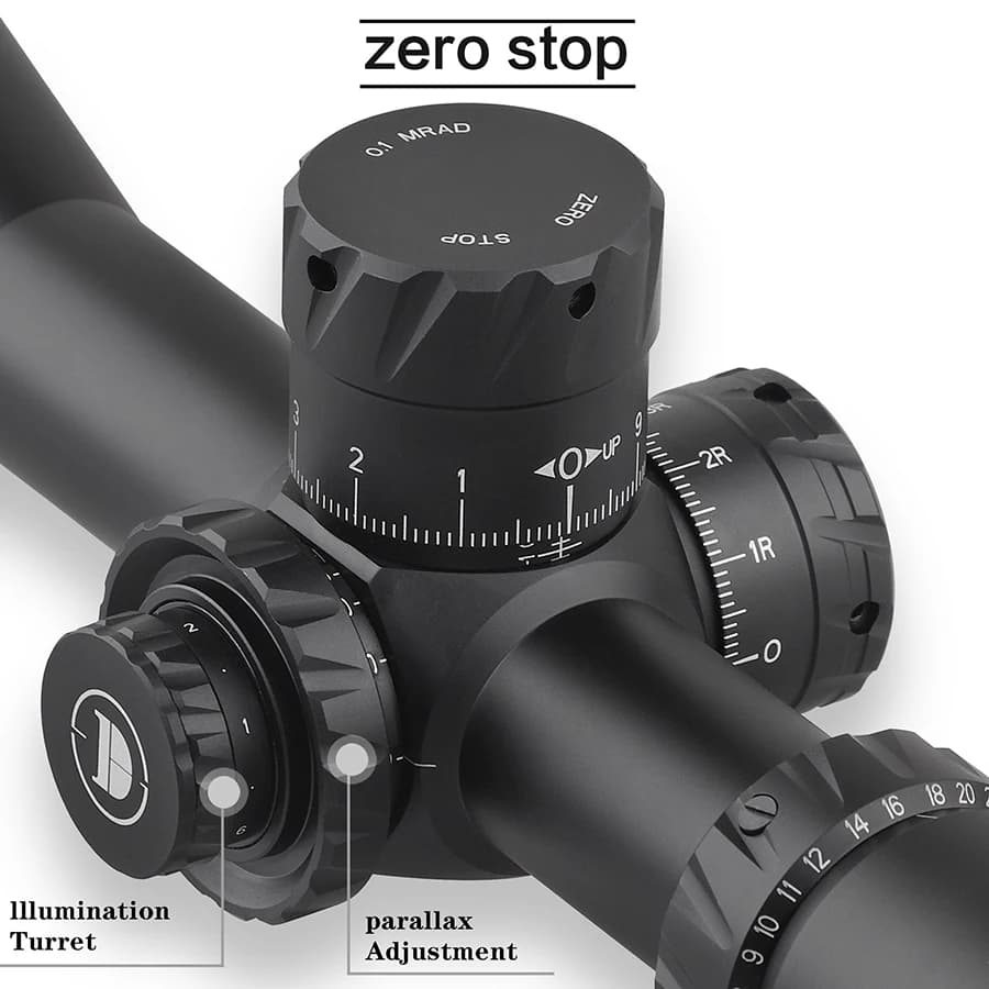 Discovery HD GEN-II 5-30X56SFIR FFP Tactical Riflescope HD Illumination Sight First Focal Plane Shooting Scopes With 34mm Tube - Image 4