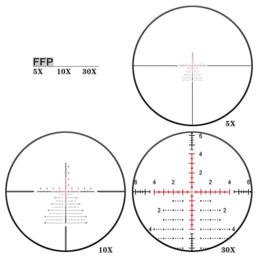 Discovery HD GEN-II 5-30X56SFIR FFP Tactical Riflescope HD Illumination Sight First Focal Plane Shooting Scopes With 34mm Tube - Image 5