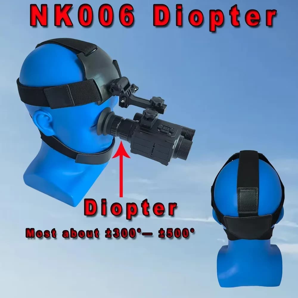 Megaorei NK006 Helmet Night Vision Monocular Long-Distance Infrared 5X Zoom 1080P Digital Hunting Night Vision Goggles Telescope - Image 4