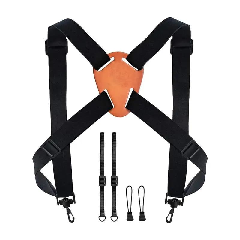 Universal Binoculars X-Shaped Harness Strap Shoulder Straps Dua l Camera Harness Adjustable Shoulder Straps Camera Chest Strap - Image 6