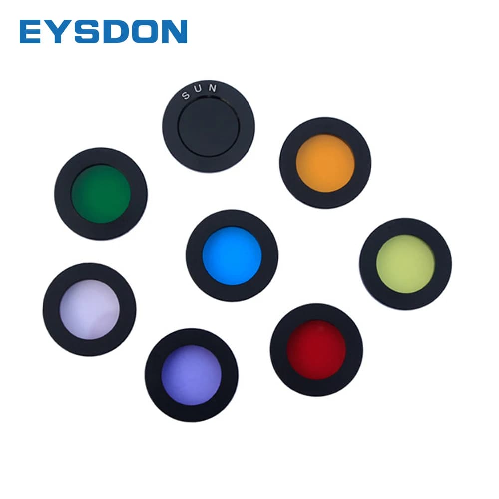 EYSDON 1.25" Telescope Filter Astro Color Filters for Astronomical Telescopes Photography M28x0.6 Threads - Image 1