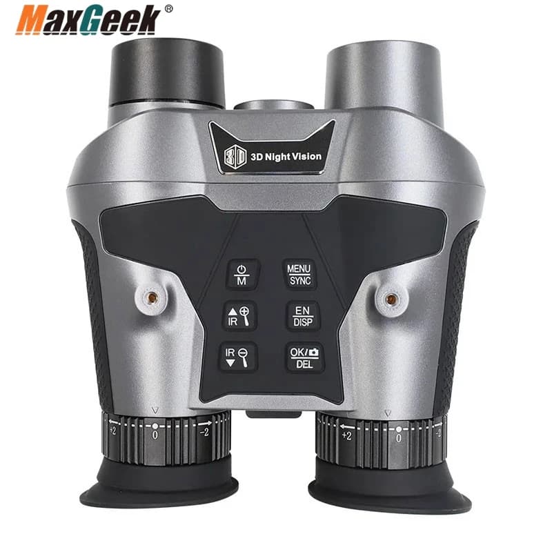 VRNV303 Naked Eye 3D VR Head-mounted Binocular Night Vision Device F1.3 6X Digital Zoom Binocular Support Manual Focusing - Image 3