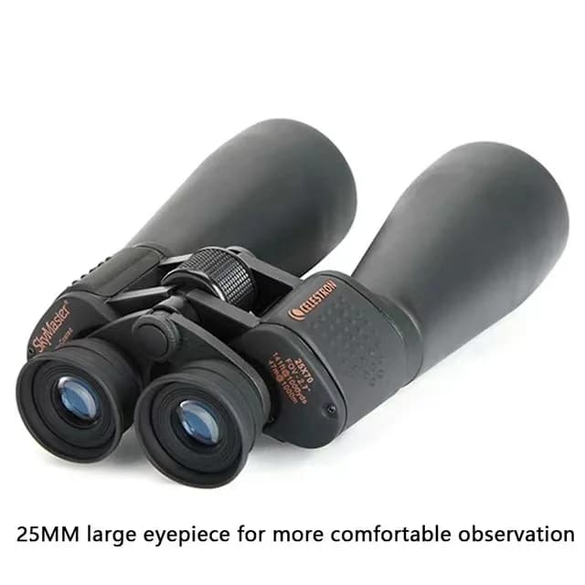 25X70HD Pro SkyMaster High Power Astronomy Long Range Binoculars Bak4 Optics Low Night Vision Telescope For Stargazing Celestron - Image 5