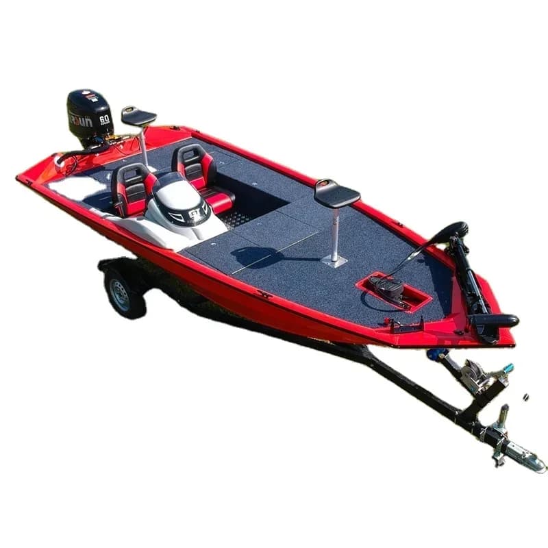 4.9m/16ft 30-90PH Marine Grade Aluminum Bass Fishing 5 Passengers Boats for Fishing/Hunting Outdoor Activities - Image 1