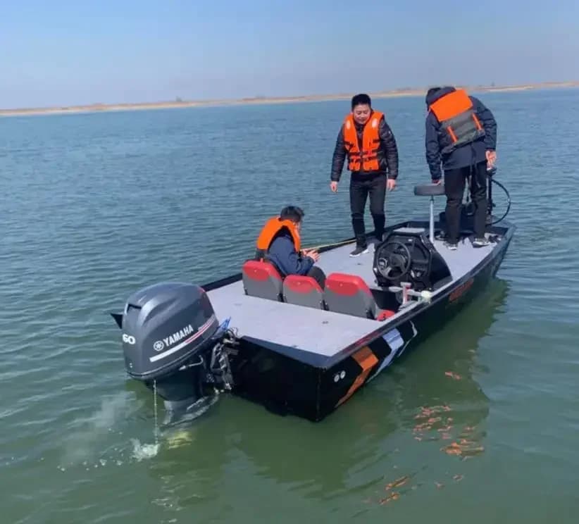 4.9m/16ft 30-90PH Marine Grade Aluminum Bass Fishing 5 Passengers Boats for Fishing/Hunting Outdoor Activities - Image 2