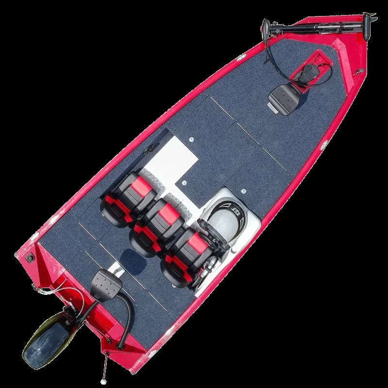 5.18m 60-90HP CE Certification Aluminium Bass Fishing Leisure Boat for Adventure with Folding Fishing Seats - Image 1