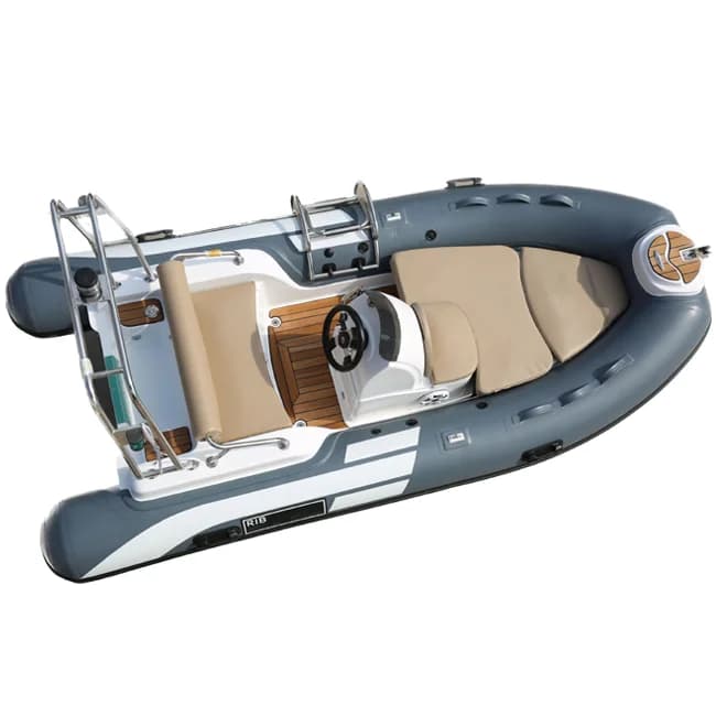Haohai Rowing Yacht Boats Fishing Rib Aluminum Kayak Speed Vessel Luxury Fiberglass Displayracks Pontoon Raft Jet Boat for Sale - Image 1