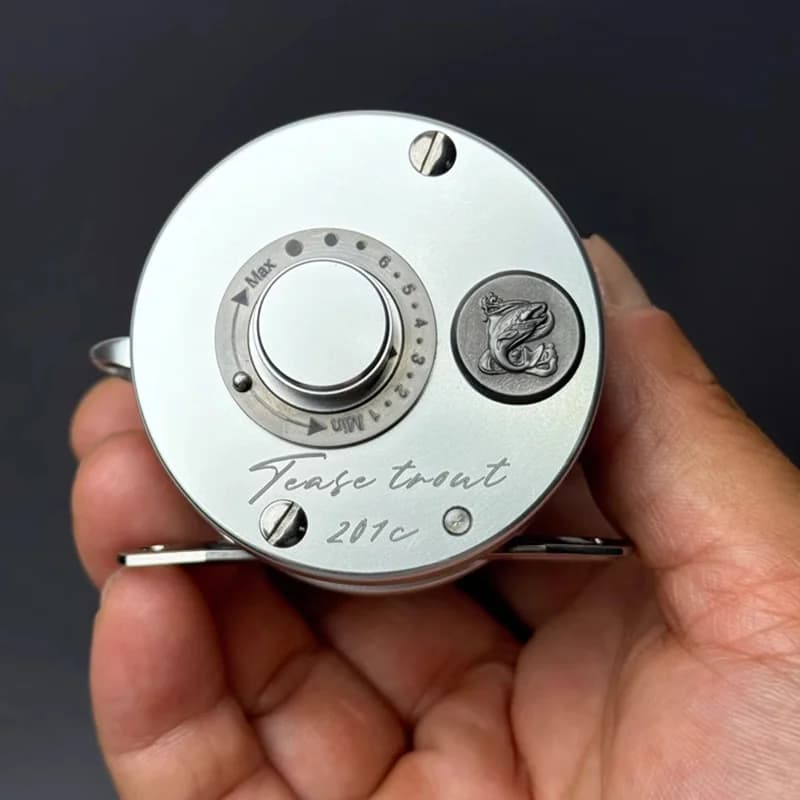 GANGTU 201C mini Stream Drum Reel Tease Trout 5.2:1 170g 14 Ball Bearing Including Two All-ceramic Bearings With Brass Gear - Image 2