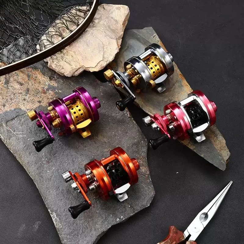 GANGTU 201C mini Stream Drum Reel Tease Trout 5.2:1 170g 14 Ball Bearing Including Two All-ceramic Bearings With Brass Gear - Image 6