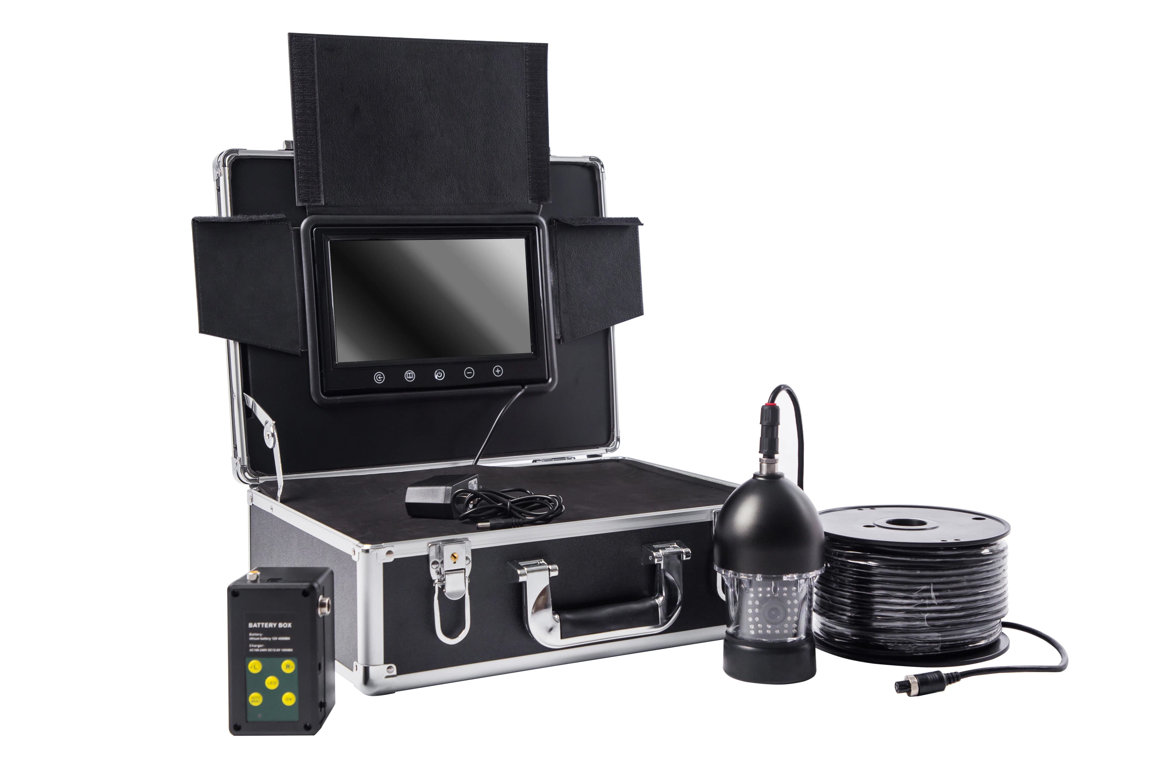 7" Lcd Hd Waterproof Underwater Fishing Cmra 20M Cable Underwater Monitoring Cmra System With 360 Degree Rotating - Image 2