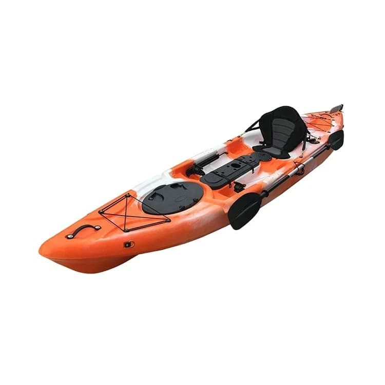 Sit on Top Kayak Rowing Boats Fishing Ocean Plastic Canoe Professional Fishing Kayak - Image 1