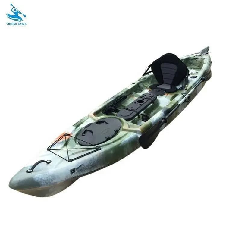 Sit on Top Kayak Rowing Boats Fishing Ocean Plastic Canoe Professional Fishing Kayak - Image 6