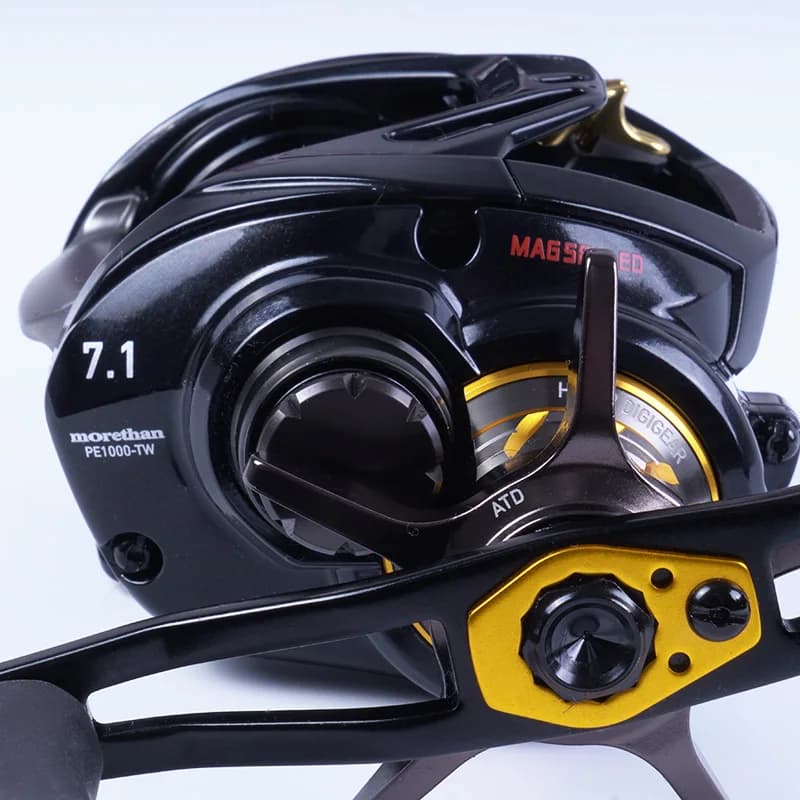Daiwa Morethan Sea Bass Super Long Cast Freshwater Sea Fishing Ratio 7.1:1 Gear 8.6:1 Bearing 12/1 Fishing Reel Baitcasting Reel - Image 4