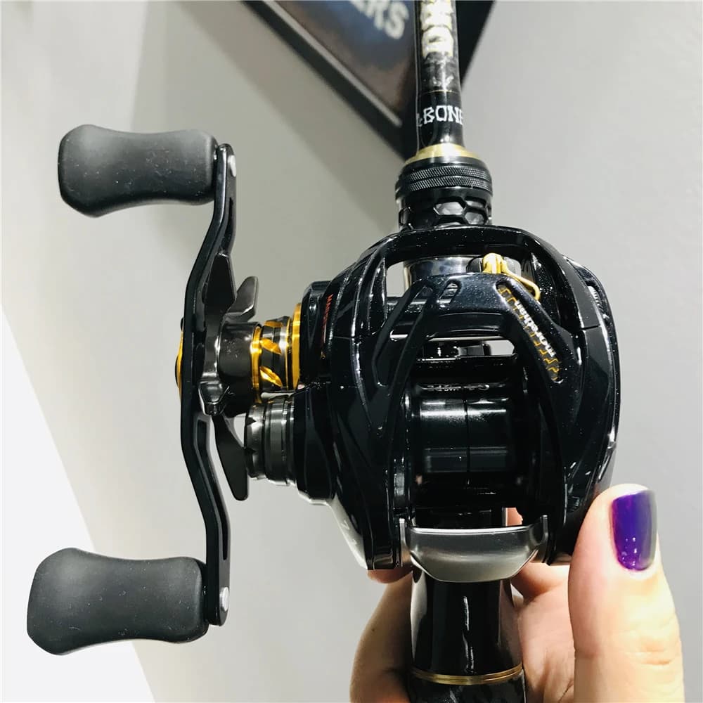 Daiwa Morethan Sea Bass Super Long Cast Freshwater Sea Fishing Ratio 7.1:1 Gear 8.6:1 Bearing 12/1 Fishing Reel Baitcasting Reel - Image 6