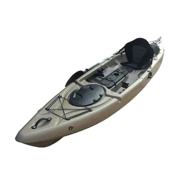 OEM Pedal Kayak Single Paddler 4m Inflatable Fishing Kayak with LLDPE Hull Good After-sales Service Welcomed - Image 1