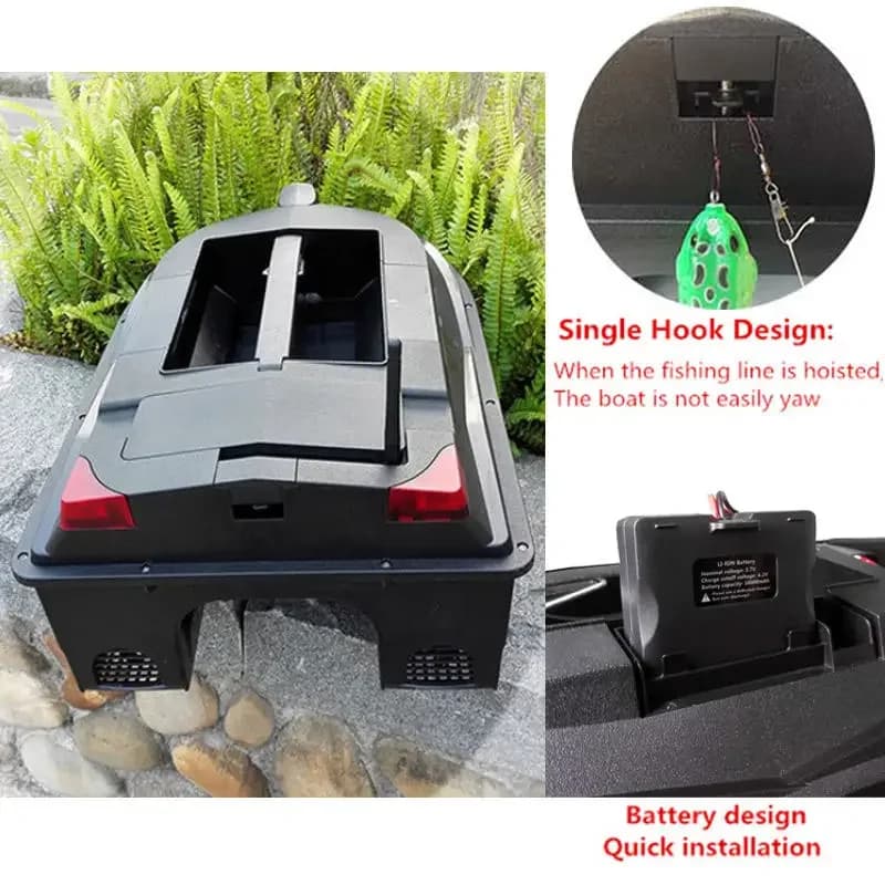 High Power D16c Double Motor Double Hoppers GPS Positioning Electric Fishing Bait Boats Outdoor Fish Finder - Image 6