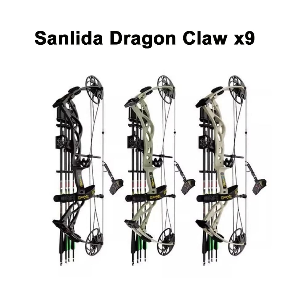 Sanlida Dragon Claw X8 Compound Bow Intermediate Hunting Bow Set Archery Professional Competitive Outdoor Sports Bow - Image 1