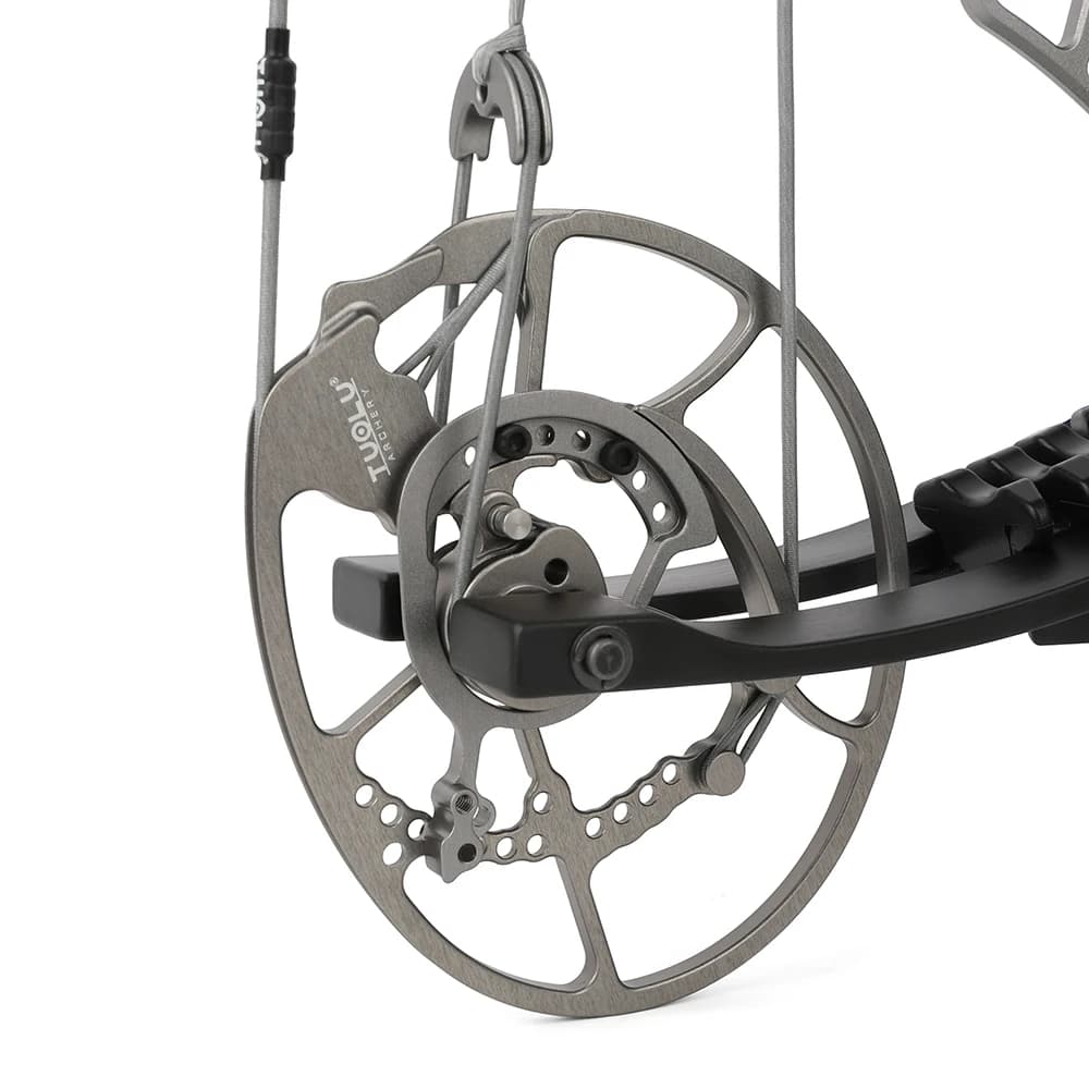 Compound Bow 40-70lbs Adjustable CNC Machined Riser and Cam Archery IBO 356fps Right Hand Composite Bow Hunting Shooting Target - Image 2
