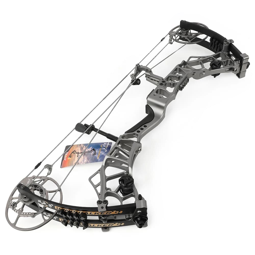 Compound Bow 40-70lbs Adjustable CNC Machined Riser and Cam Archery IBO 356fps Right Hand Composite Bow Hunting Shooting Target - Image 4