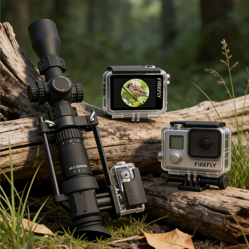 Starpheye S2 Outdoor Hunting Sniper Scope Camera Supports WiFi and App Waterproof Action Camera for Side Shot Video Camera - Image 1