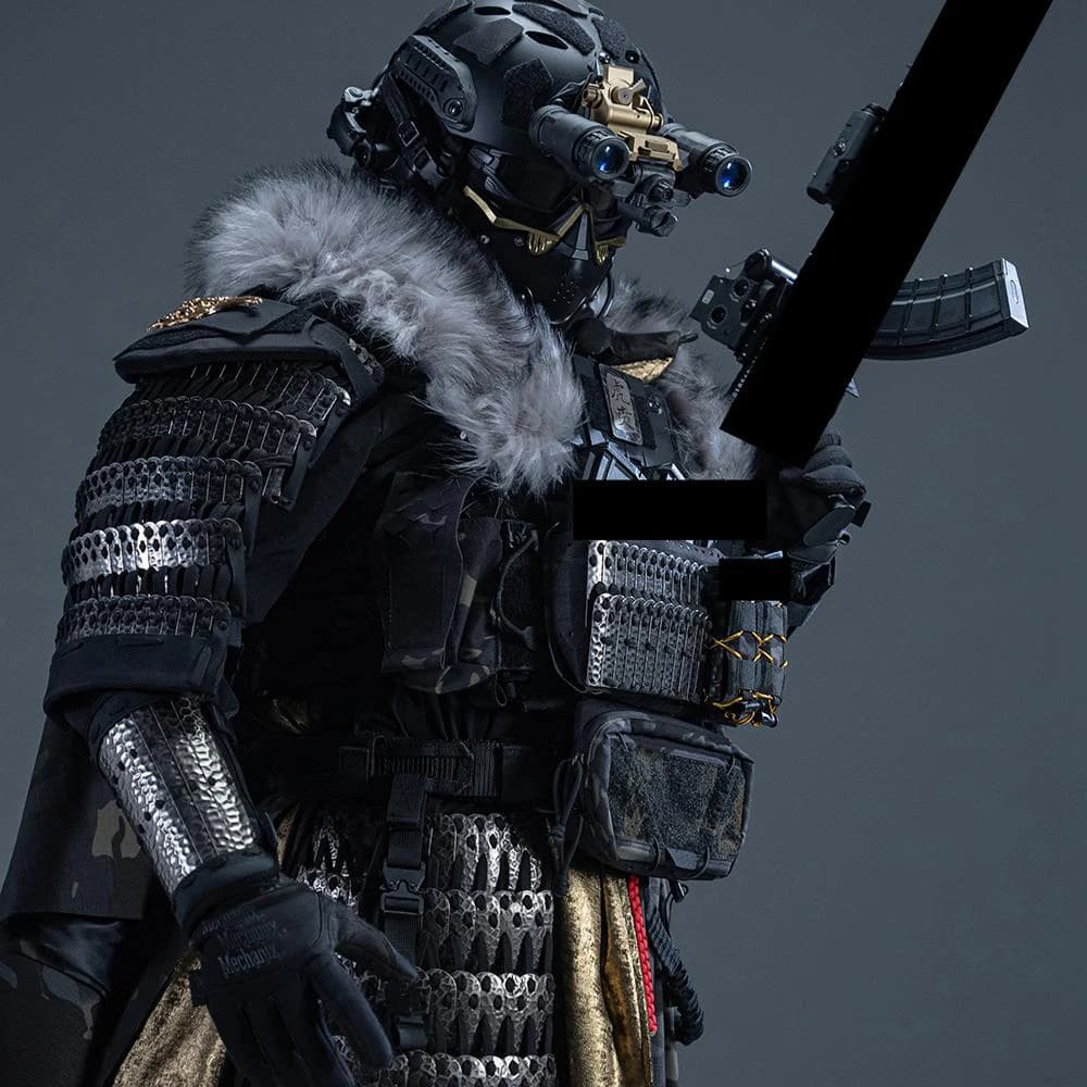 Tactical Dragon Scale Armor Complete Set Medieval Warrior Knight Protection Set with Helmet vest cape for CS Cosplay Combat Game - Image 2