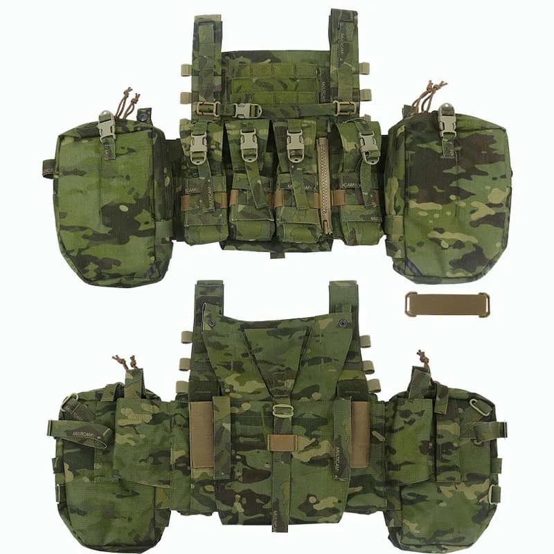 AVS-XGB Detachable Tactical Chest Rig Modular Combat Chest Harness Tactical Vest With Magazine Pouches For Airsoft Hunting Shoot - Image 1