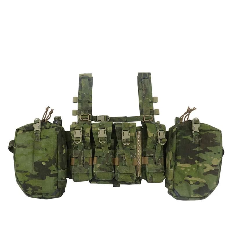 AVS-XGB Detachable Tactical Chest Rig Modular Combat Chest Harness Tactical Vest With Magazine Pouches For Airsoft Hunting Shoot - Image 2