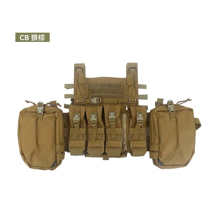 AVS-XGB Detachable Tactical Chest Rig Modular Combat Chest Harness Tactical Vest With Magazine Pouches For Airsoft Hunting Shoot - Image 3