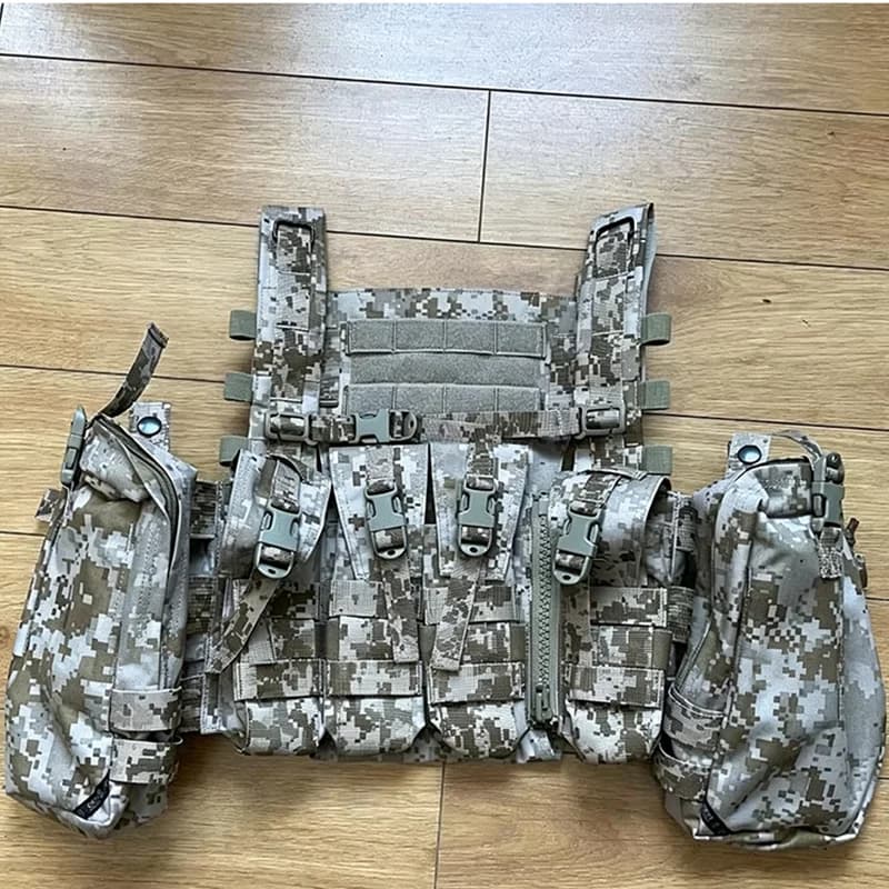 AVS-XGB Detachable Tactical Chest Rig Modular Combat Chest Harness Tactical Vest With Magazine Pouches For Airsoft Hunting Shoot - Image 5