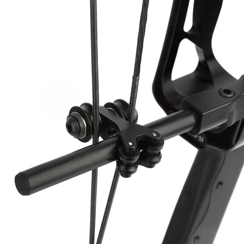 40-75 lbs Archery Compound Bow CNC Alloy 350 fps Left/Right Hand Hunting Target Competition Entertainment Shooting Bow - Image 4