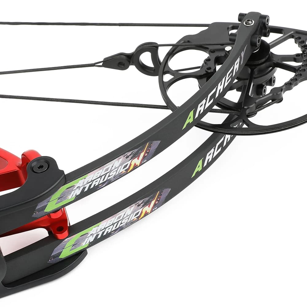 40-75 lbs Archery Compound Bow CNC Alloy 350 fps Left/Right Hand Hunting Target Competition Entertainment Shooting Bow - Image 5