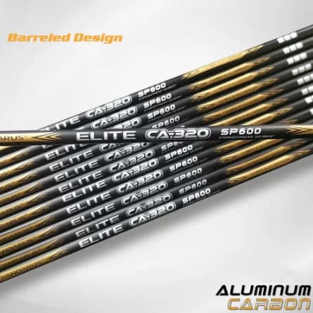 12pcs Pandarus Elite X10 CA320 Arrow Shaft ID3.2mm Barrled Design Arrow Tube Carbon Coated Aluminum arrow Archery Hunting - Image 2