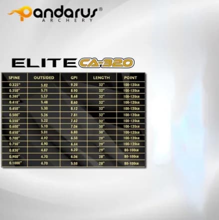 12pcs Pandarus Elite X10 CA320 Arrow Shaft ID3.2mm Barrled Design Arrow Tube Carbon Coated Aluminum arrow Archery Hunting - Image 4