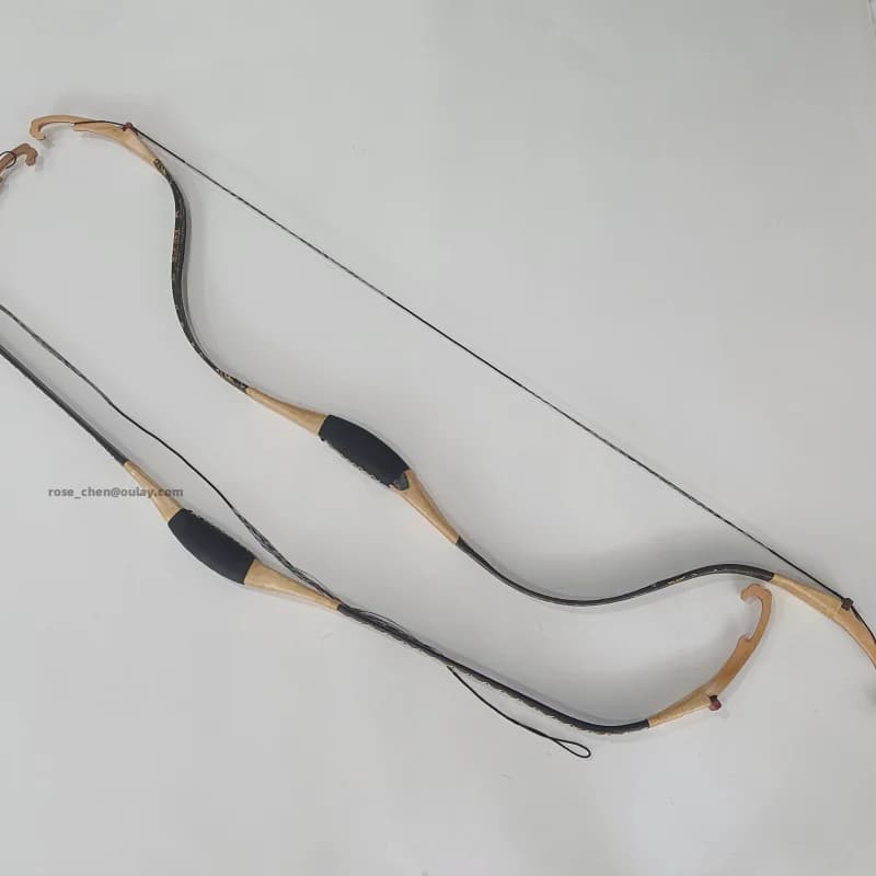 Archery KaiYuan Bow Longbow Recurve Bow and Arrow Traditional Hunting Bows - Image 1