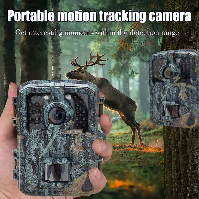 Mini Trail Hunting Camera Wild Hunter Camera 16MP 1080P Wildlife Animal Cameras Night Vision Photo Traps Surveillance to 32GB - Image 5