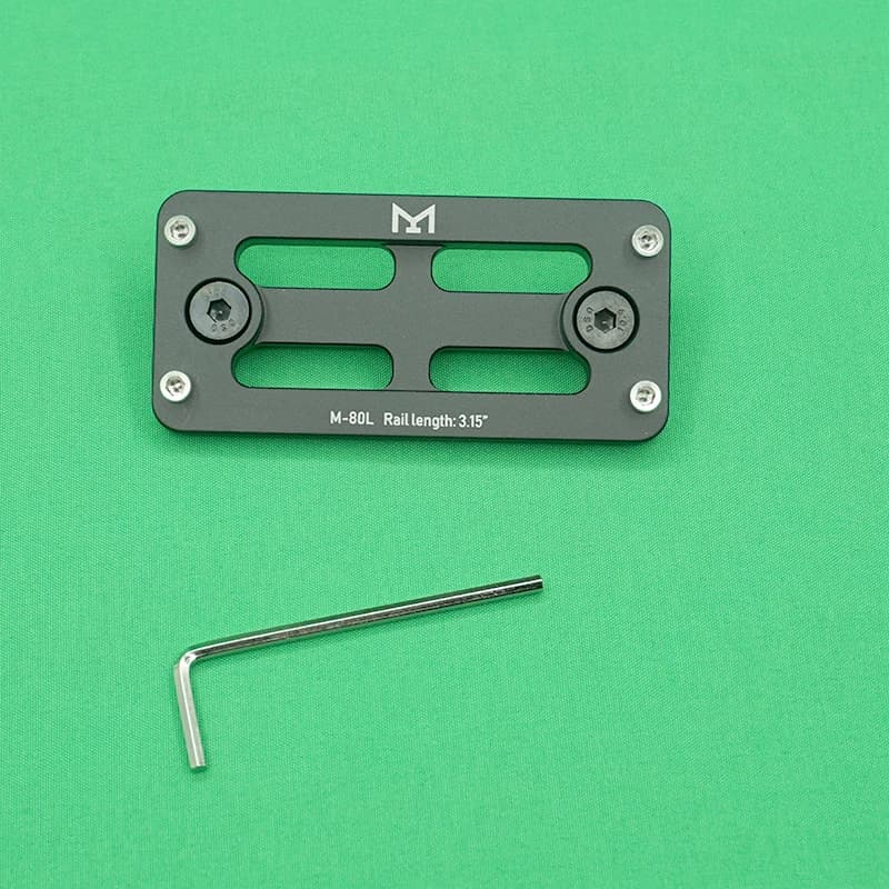 Mlok Action Camera Arca Rail Mount Adapter Base 3.15 Inch M-LOK Aluminum Quick Release For Arca-Swiss RRS Tripod Hunting Parts - Image 4