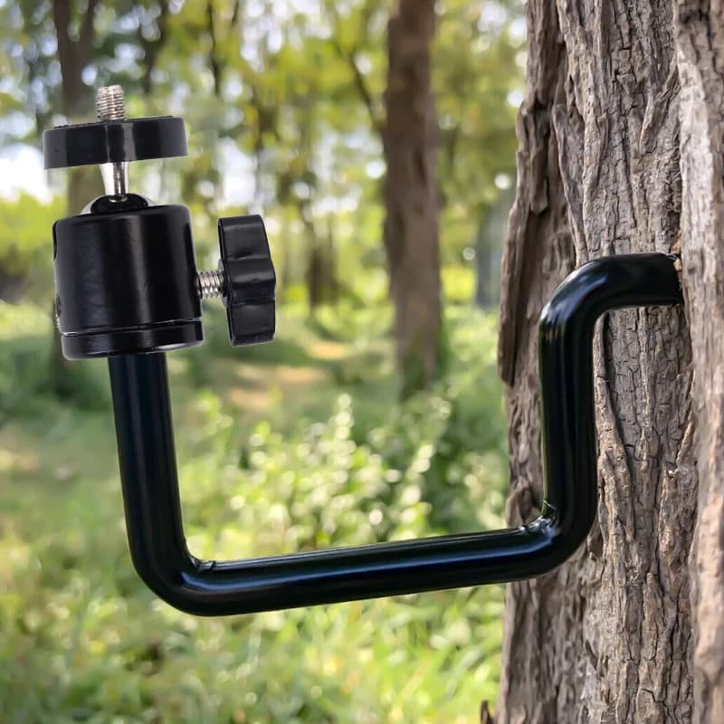M5 Tree Screw Mount Holder for Hunting Trail Cameras 1/4 inch Security Camera Screw Holder Stick for Forest Wildlife Camera - Image 1