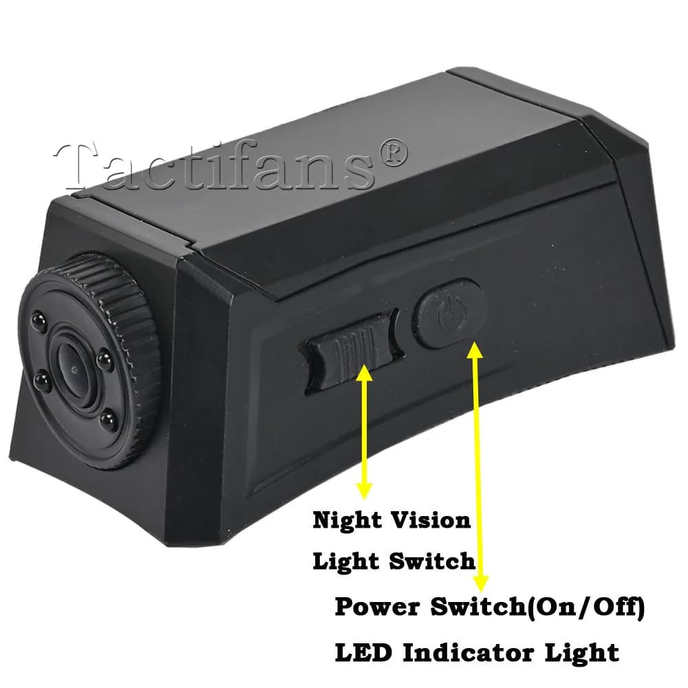 720 1080P Tactical Helmet Camera Sport Camera with Video & Photo Function with Hook for CS Cosplay Photography Props - Image 4