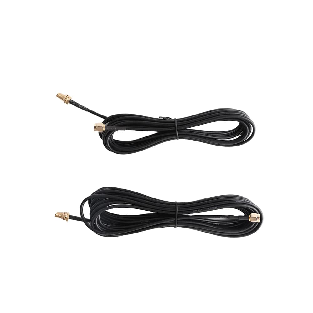 5M 3M Trail Cameras Extension Cable SMA Male Plug Female Jack Straight Right Angle Pigtail Adapter RG174 Coaxial WiFi Antenna - Image 4