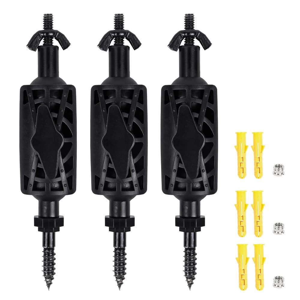 CS07 Hunting Trail Camera Mount Base for CCTV IP Cameras 1/4 inch Fast Tree Mount Bracket Camera Wall Holder Mounting 3/8 Screw - Image 6
